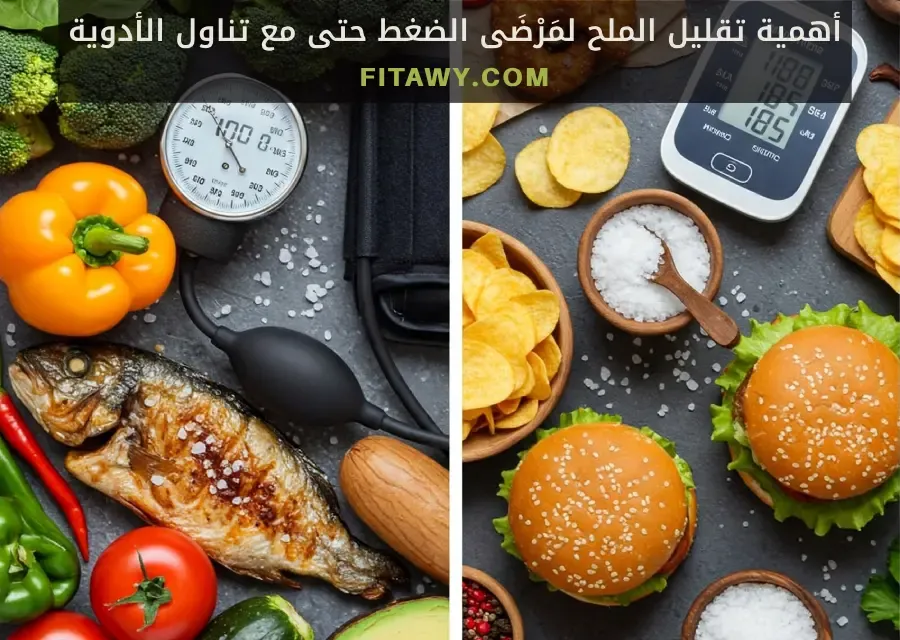 أهمية تقليل الملح لمَرْضَى الضغط حتى مع تناول الأدوية